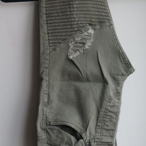 Men's Olive Green Jean
